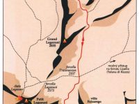 Via ferrata Tomaselli-mapka