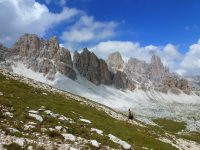 Via ferrata Tomaselli -přístup-Gran Lagazuoi,Punte di Fanis