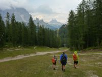 Via ferrata Sci club 18 - 2.sestup po sjezdovce k Rio Gere