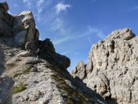 Via ferrata Kleine Cirspitze - pod vrcholem Cir V