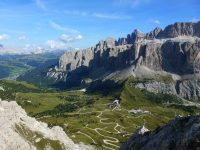 Via ferrata Kleine Cirspitze - Sella,Passo Gardena