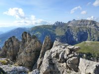 Via ferrata Kleine Cirspitze - Stevia Wand,Col de la Pieres,Geisler