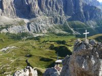 Via ferrata Kleine Cirspitze - Sella,Passo Gardena