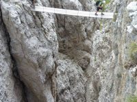 Via ferrata Brigata Tridentina - můstek