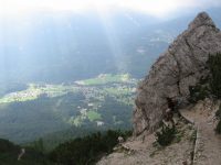 Via ferrata Sci club 18 - 1.sestup k Mandrés