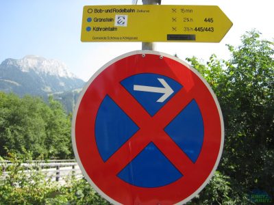 Ferrata Grünstein - odbočka k ferratě