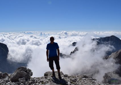 Dolomity - přechod Brenty po ferratách
