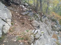 Reisenboulder - konec první části, která se dá obejít