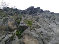 Reisenboulder - závěrečný úsek