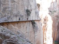Původní El Caminito del Rey v roce 2014
