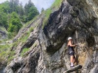 Hausbachfall Klettersteig