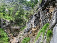 Hausbachfall Klettersteig