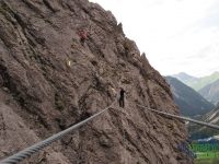 Absamer Klettersteig zur Bettelwurfhütte