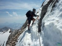 Schulteranstieg – klettersteig