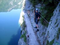 Laserer Alpin Klettersteig