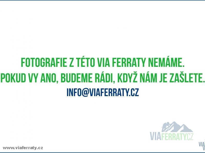 Fotografie z této via ferraty nemáme