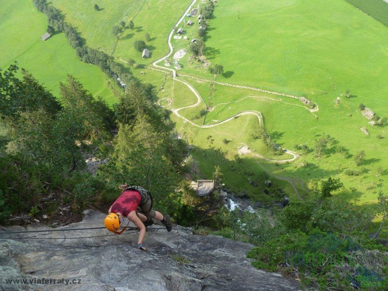 Falbach klettersteigu
