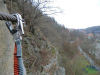 Via ferrata v Táboře