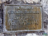 Via Ferrata Giovanni Barbara - Cengia Matia