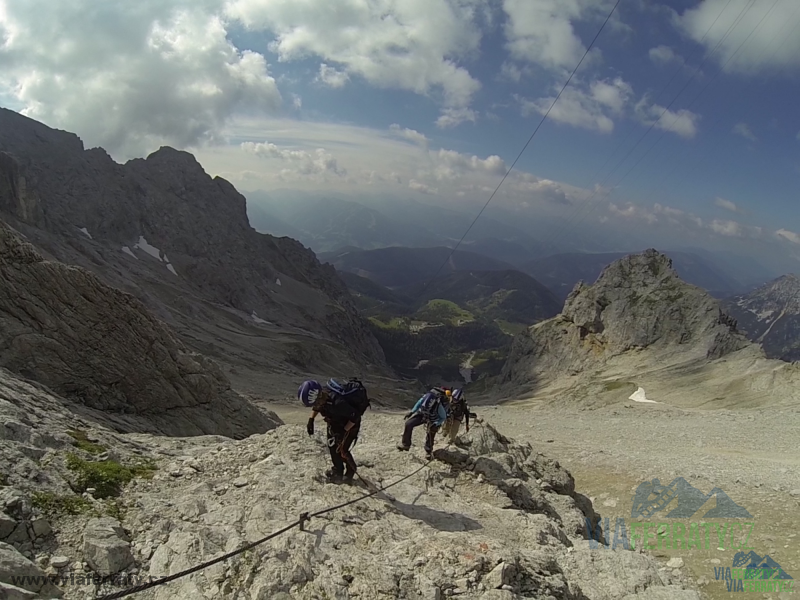 Hunerscharten Klettersteig