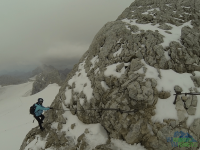 Schulteranstieg - klettersteig