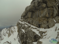 Schulteranstieg - klettersteig