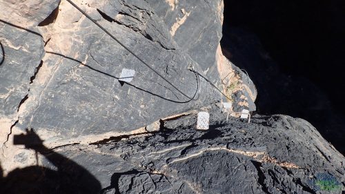 Tam kde chybí přírodní stupy jsou ocelové