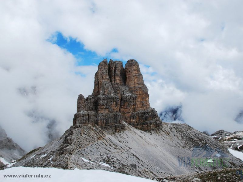 Stezky Innerkofler, Forcelle a torre di Toblin