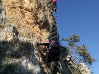 Gebirgsvereinssteig - žebřík