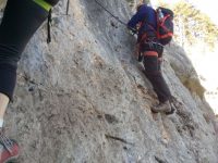 Gebirgsvereinssteig - hladká stěna