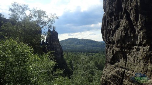 Häntzschelstiege - věže Brosinnadel a Amboß