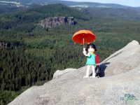 Pískovcová via ferrata Häntzschelstiege