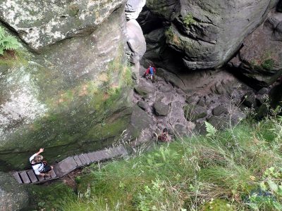 Häntzschelstiege - na sestupu