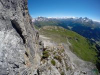 Senda Ferrada Piz Mitgel Klettersteig