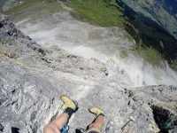 Senda Ferrada Piz Mitgel Klettersteig