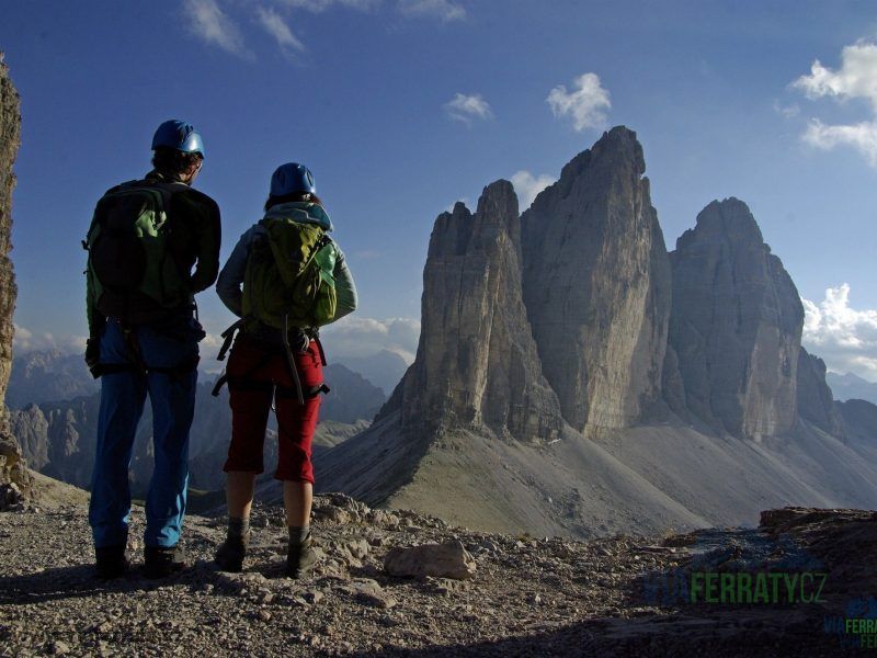 Via ferrata De Luca Innerkofler - Paternkofel Klettersteig