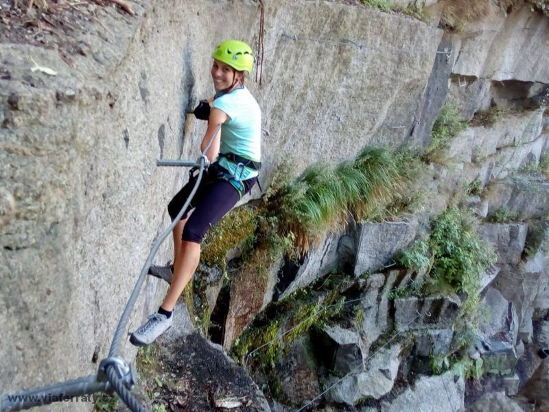 Diablo wall, 7m převisu D/E.