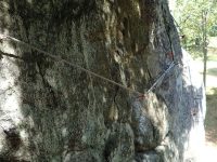 Seifertova ferrata u kempu - trasa D