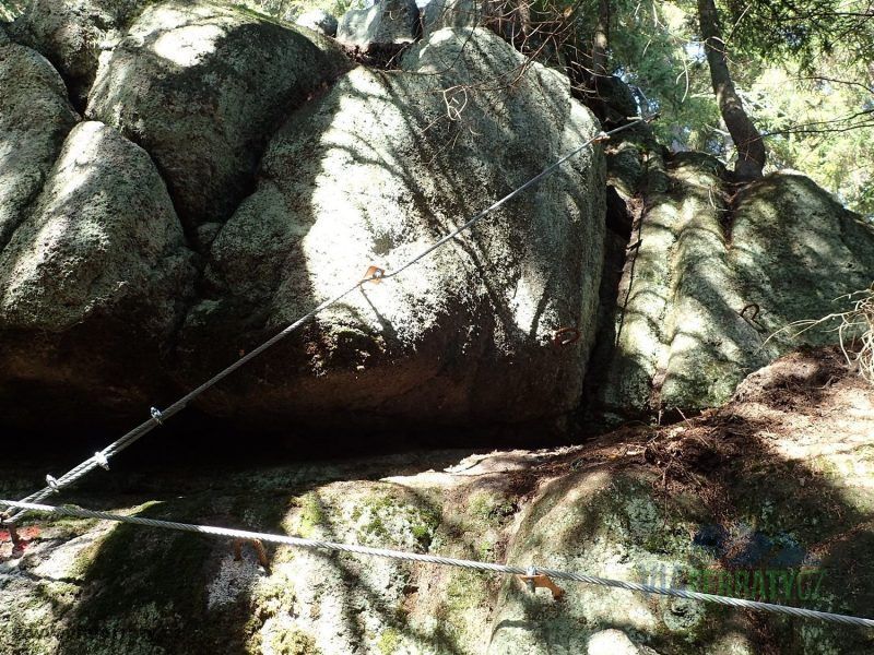 Seifertova ferrata u kempu - trasa B