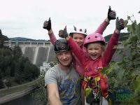 Ferrata vodní nádrž Vír