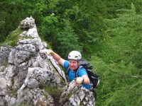 Schützensteig Klettersteig - Jenner