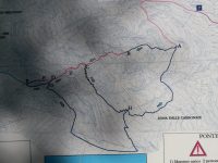 Mapa - Via Ferrata degli Artisti