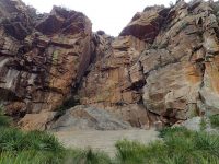 Via ferrata Shelter Rock - na velké polici.