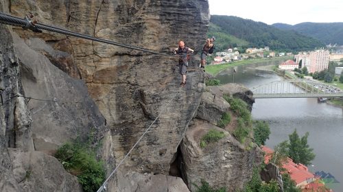Tento víkend se otvírají via ferraty v Děčíně