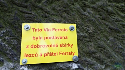 Ferrata vznikla díky dobrovolné sbírce.