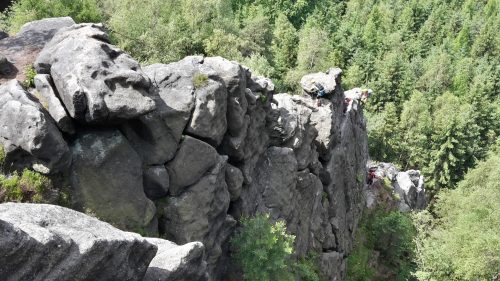 Nástup na Alpiner Grat