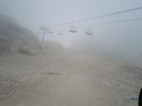 Přístup k Via Ferrata pod lanovkou