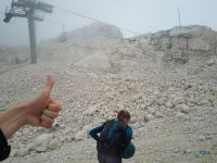 Přístup k Via Ferrata pod lanovkou