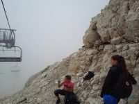 Přístup k Via Ferrata pod lanovkou