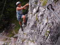 Miniklettersteig Busc di Preve - Gröden